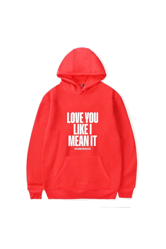 Lizzy Mcalpine Merch Love You Like I Mean It Classic Hoodie Tour Long Sleeve Album Pullovers Casual Outfits Unisex
