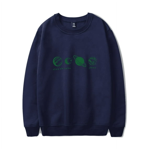 Lizzy Mcalpine Merch Sweatshirt Long Sleeve The Older Tour 2024 Planets Hoodie For Fans Men Women Streetwear