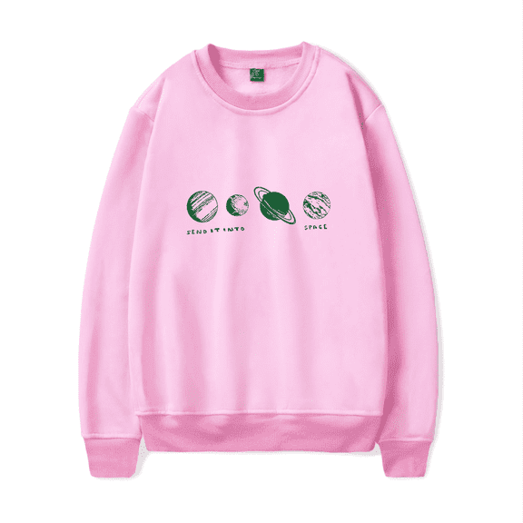 Lizzy Mcalpine Merch Sweatshirt Long Sleeve The Older Tour 2024 Planets Hoodie For Fans Men Women Streetwear