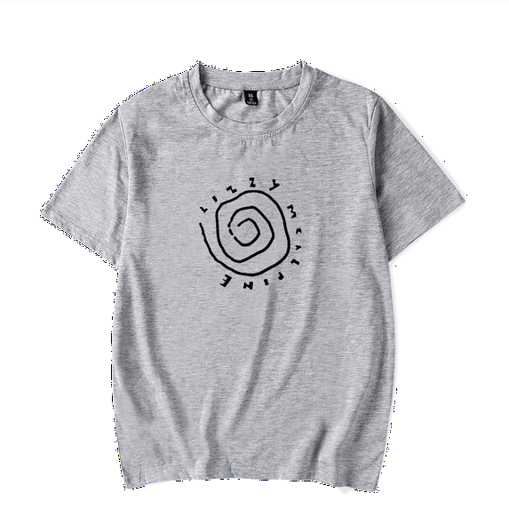 Lizzy Mcalpine Merch T-Shirt The Older Tour 2024 Green Vortex T Shirt For Fans Men Women Short Sleeve Streetwear Top Tee