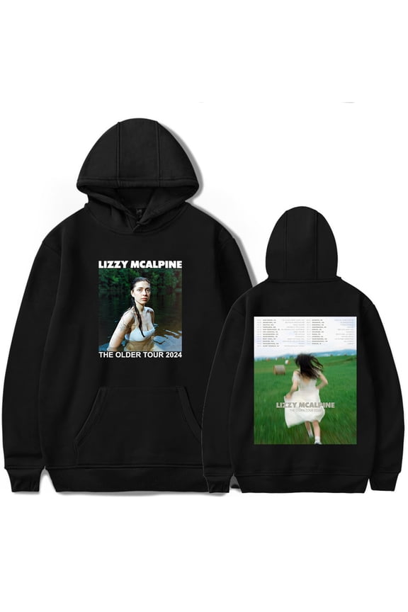 Lizzy Mcalpine The Older Tour 2024 Hoodie Unisex Fashion Casual Long Sleeve Sweatshirt