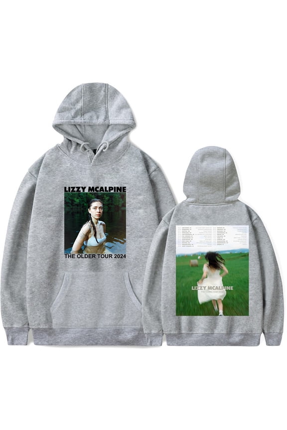 Lizzy Mcalpine The Older Tour 2024 Hoodie Unisex Fashion Casual Long Sleeve Sweatshirt