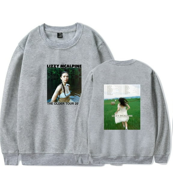 Lizzy Mcalpine The Older Tour 2024 Sweatshirt Crewneck Sweater Unisex Fashion Long Sleeve