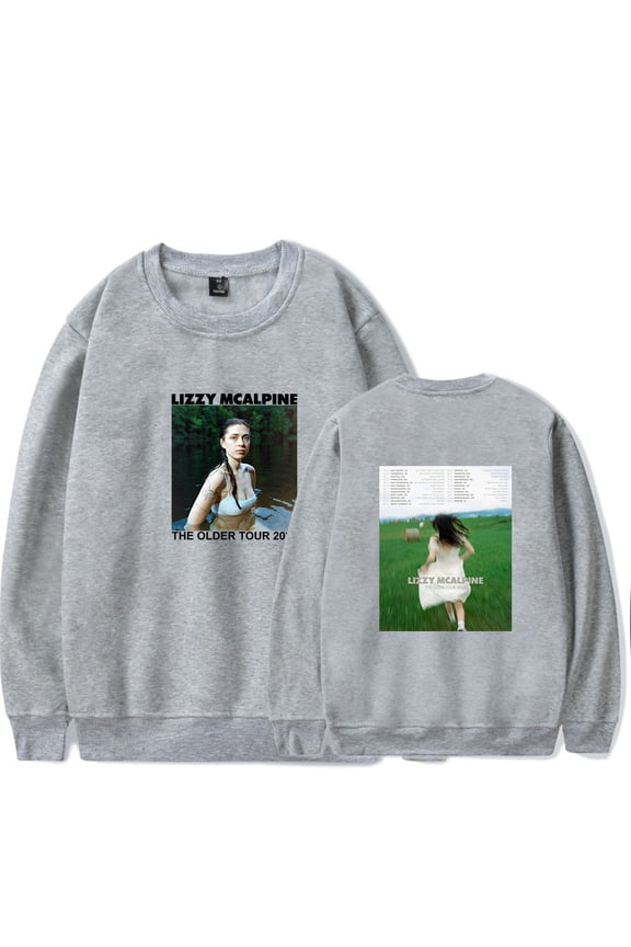 Lizzy Mcalpine The Older Tour 2024 Sweatshirt Crewneck Sweater Unisex Fashion Long Sleeve