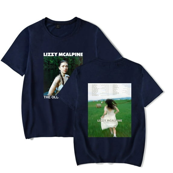 Lizzy Mcalpine The Older Tour 2024 T-Shirt Women Men Casual Fashion Short Sleeve Tee