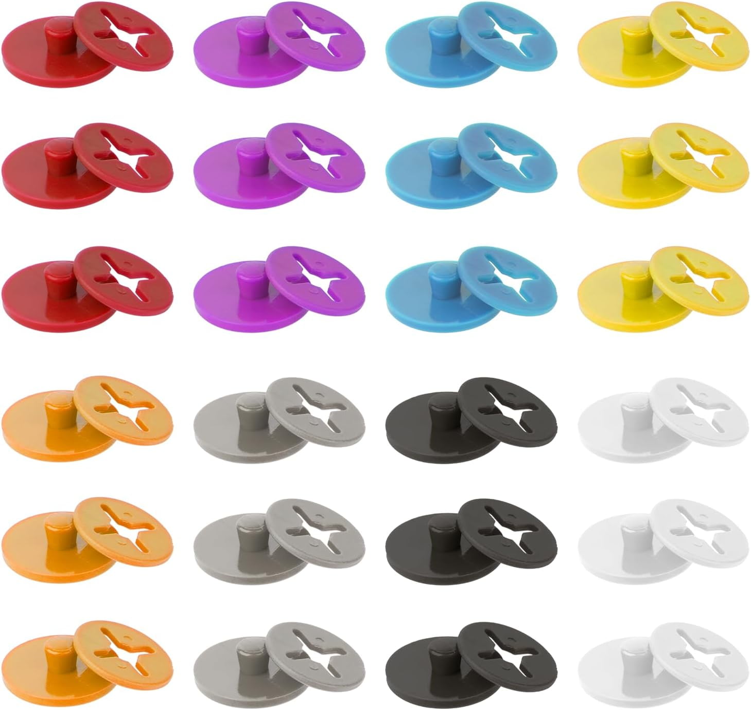 Running Bib Clips, 48 Pcs Race Bib Clips Bib Holder For Runners, Race - View #9