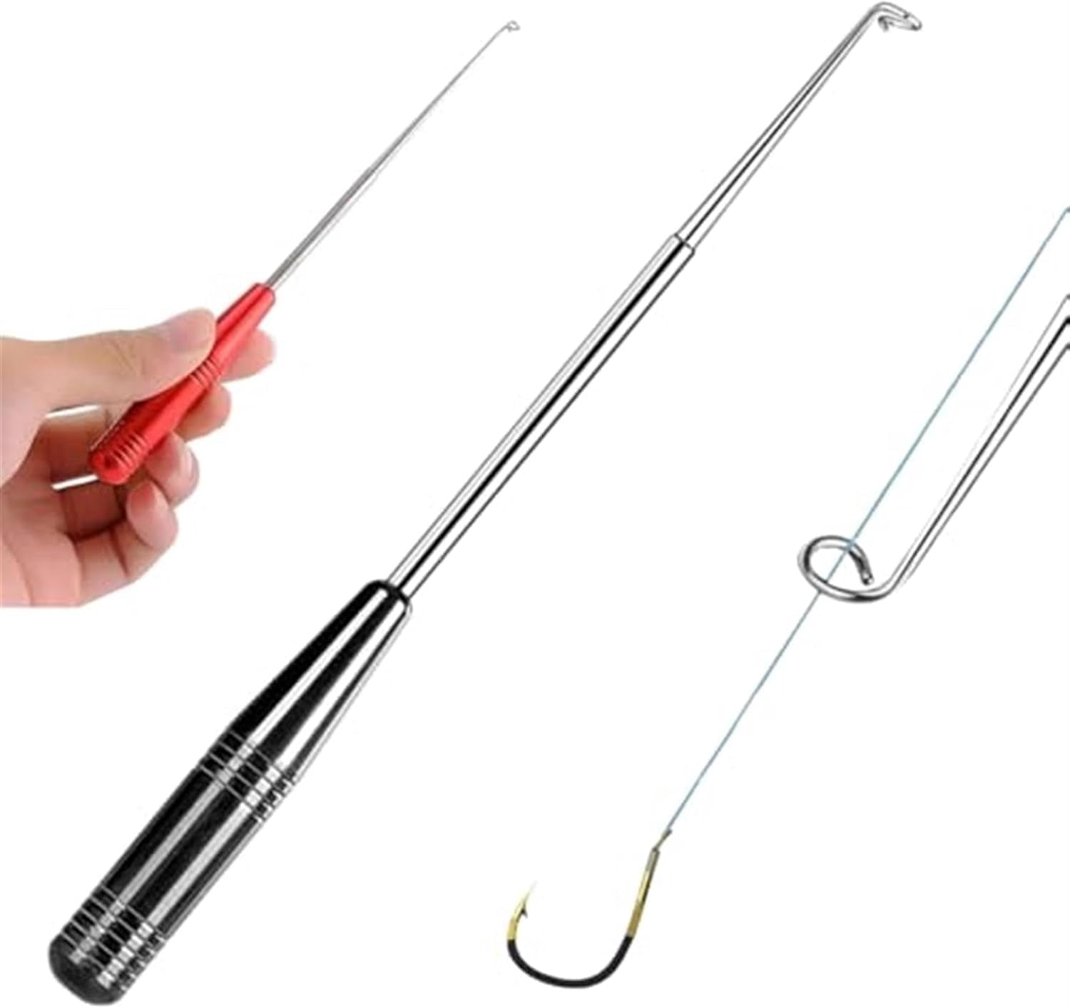 Ljia Dehooking Fish Picker, Stainless Steel Quick Fish Hook Remover ...