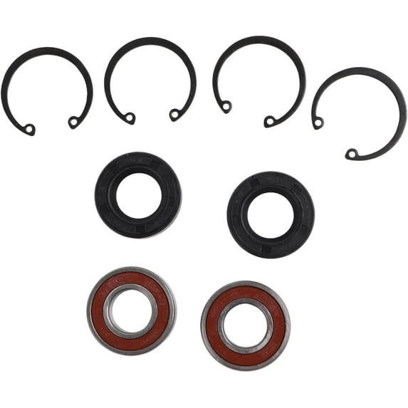 Ljia Golf Cart Rear Axle Bearing & Seal, 2 Sets Club Car Rear Axle Bearing, Replace OEM# 611931, 70181G01,15112G1,15114G1, Golf Cart Rear Axle Shaft Bearing & Seal Kit Replacement A416