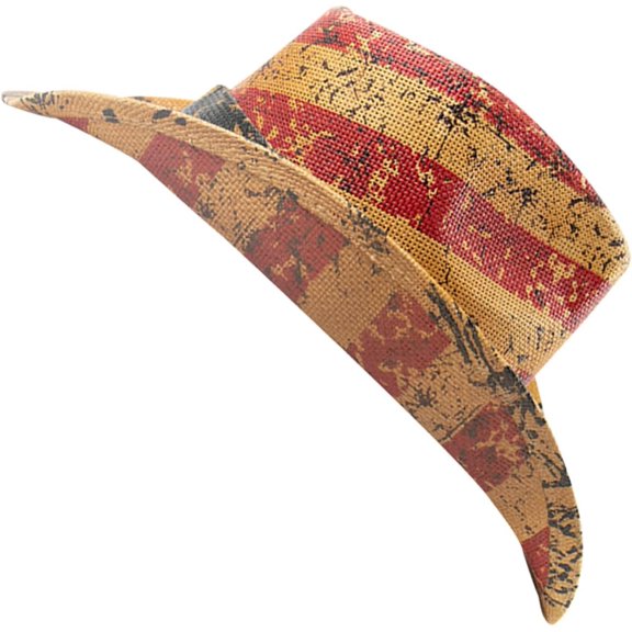Ljia Outdoor Sun Hat Beach Visor Hats for Cowgirl Hat Summer Outfit Summer Hats for Men Patriotic Day Hat for A416