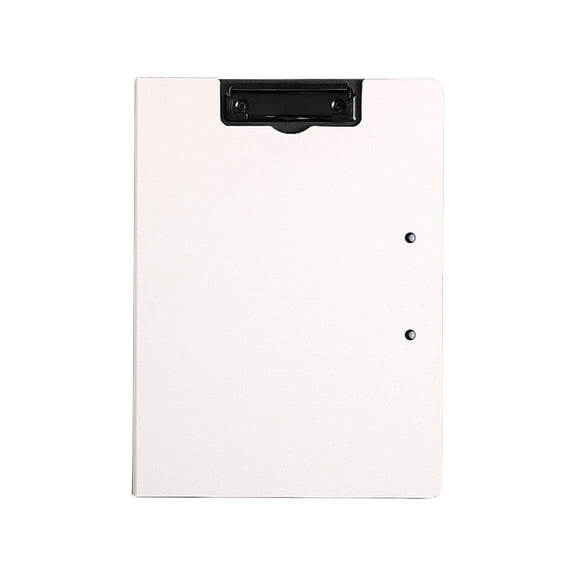 Ljiaocrou Double File Clipboard, Storage Clipboard Folder, Foldable High-Capacity Document Organizer with Secure Latches, Thickened Durable ABS Plastic Clipboard for Office and Nursing Use