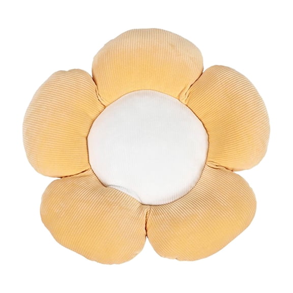Ljiaocrou Flower Shaped Cushion, Decorative Throw Pillow, Soft Comfortable Home Decor Cushion for Sofa Chair, Polyester Material, Unique Floral Design, Supportive and Elastic Filling