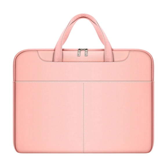 Ljiaocrou Laptop Bag, Business Briefcase, Multi-Layer Tablet Storage Bag with Slim Design, Lightweight Polyester Material, Suitable for Office and Meeting Use
