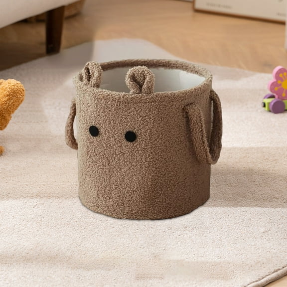 Ljiaocrou Laundry Basket, Foldable Laundry Hamper, Large Capacity Dirty Clothes Storage Basket with Protective Sisal Rope Handle, Standable, Rainproof Material, Space Saving Laundry Organizer