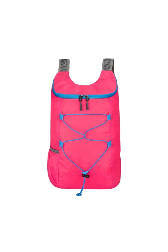 Mountaineering Bag, Waterproof Bicycle Backpack, Lightweight Foldable Cycling and Hiking Backpack with Large Capacity and Breathable Shoulder Straps for Outdoor Sports and Travel