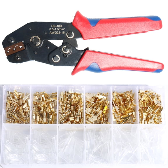 Ljknkt Crimper Press Connectors Car Kit