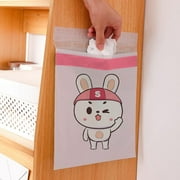 Ljstore Home Textile Storage Multiple Cartoon Cute Pattern Optional Portable Garbage Bag Storage Bag AS shown ABS + PP
