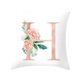 Ljstore Throw Pillows Covers Pillowcase Letter Pillow Alphabet Cushion