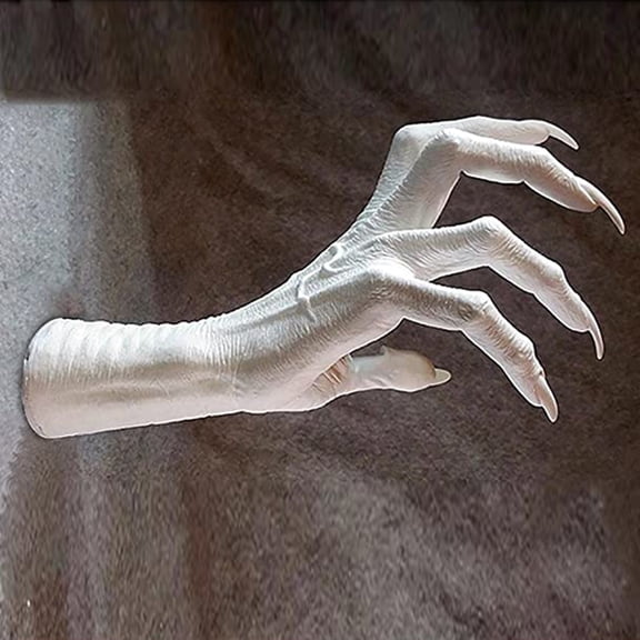 Ljstore Witch's Hand Wall Hanging Statues Art Statue Decoration Prop Resin Retro Wall Hangs Home & Garden