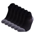 thumbnail image 1 of Ljudmp 6Pairs Outdoor Sports Ankle Socks For Men Women Fitness Running Socks Thin Socks Shallow Low Cut Summer Breathable Socks Quick Drying Boat Socks Black#3, 1 of 4