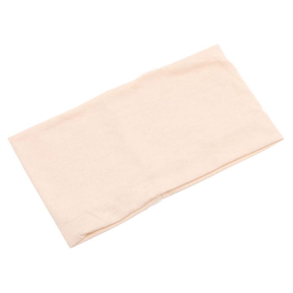 Ljudmp Womens Headbands Wide Workout Non Slip Sweat Wicking Hair Band Elastic Sweatband for Yoga Running Sports Hair Accessories Beige