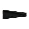 thumbnail image 1 of Ljudmp Womens Plain Color Headbands Sports Yoga Hairband Elastic Non Slip Wide Head Band Sweat Absorbent Bohemian Head Wraps Hair Accessories Black, 1 of 2