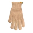 thumbnail image 1 of Ljudmp Womens Stretchy Touch Screen Gloves Winter Thermal Full Finger Warm Gloves Colorful Trim Elastic Cuff Knitted Gloves Khaki, 1 of 4