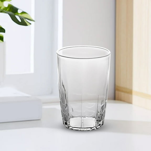 Ljxge 14oz Unbreakable Plastic Drinking Glasses Set - BPA Free Shatterproof Tumblers for Hot & Cold Beverages, Dishwasher Safe Stackable Cups for Kitchen Restaurant Party