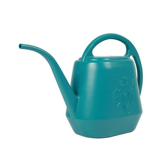Ljxge 4L Watering Can for Indoor Plants - Extra Long Spout Precision Pouring Pot with Comfort Grip Handle, Lightweight Durable Plastic Garden Watering Tool for Home & Outdoor Use