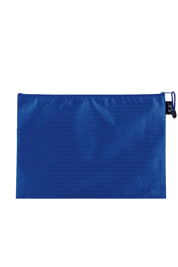 A4 Soccer Theme Canvas Zipper Bag Thickened Waterproof Pouch For Document File Folder Bu2