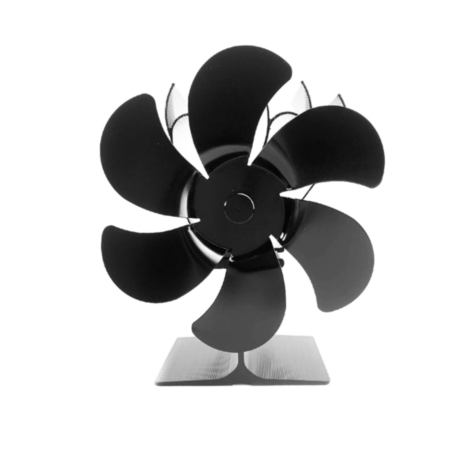 Ljxge Fans Wood Stove Fan 6 Wood Stove Fan Heat Powered Fireplace Fan