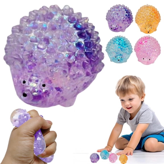 Ljxge Hedgehog Squishy Toys Slow Rising Stress Relief Sensory Fidget Pack For Adults Anxiety Relief Soft Cute Animal Gifts Easter Basket Stuffers