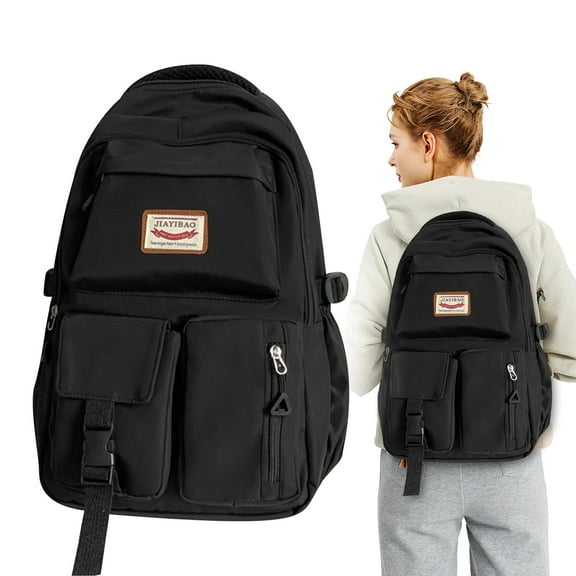 Ljxge Lightweight Waterproof Backpack for Women & Teens - 14 Inch Laptop School Bag with Anti-Theft Pocket, Multi-Compartment College Rucksack for Travel, Work & Daily Use