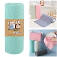 thumbnail image 1 of Ljxge Microfiber Cleaning Cloth Roll 20 Sheets Reusable Tear Off Towels For Kitchen Counter Car Detailing Dish Drying Blue, 1 of 9