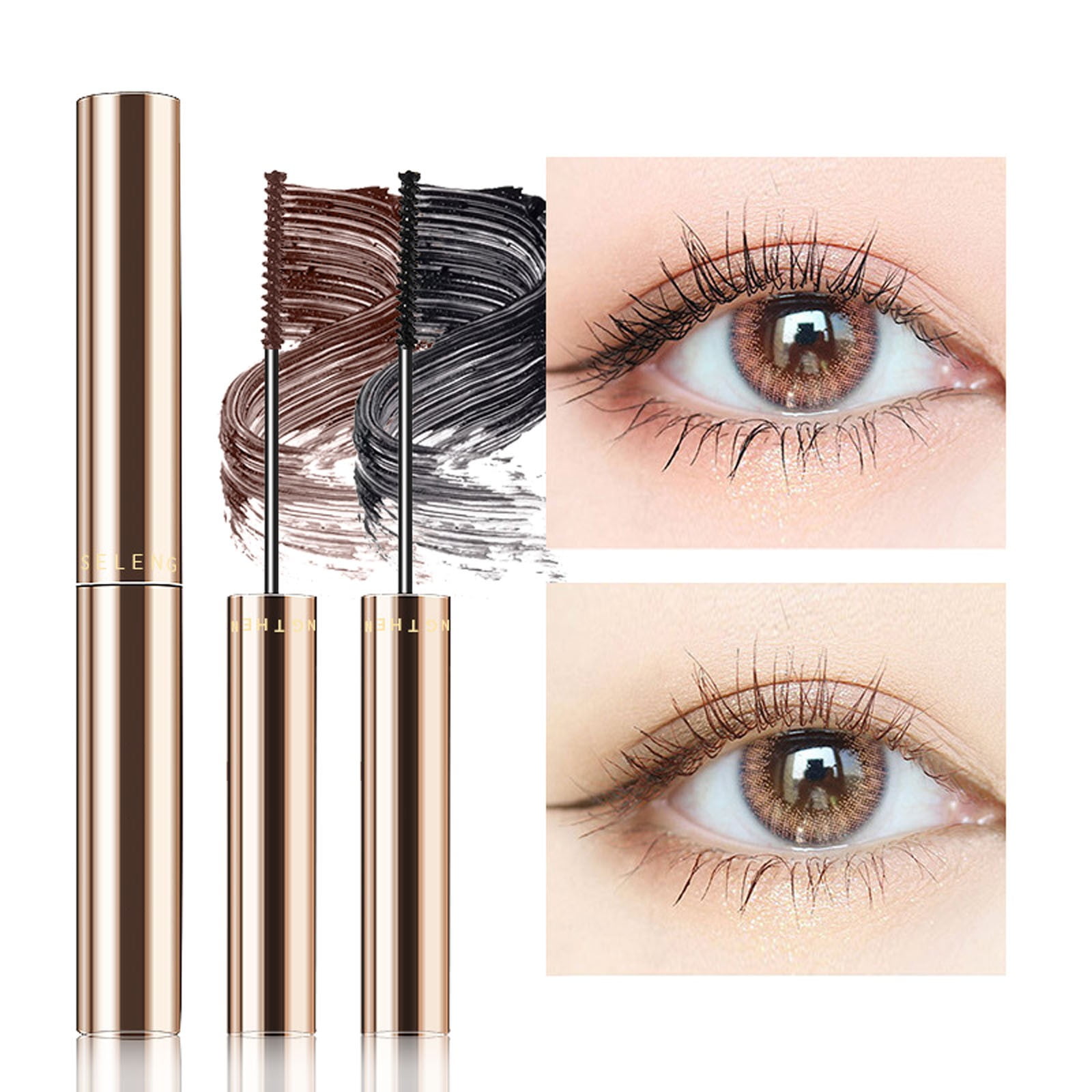 Ljxniubi mascara Clearance Waterproof Slender Long Lasting Curling Long