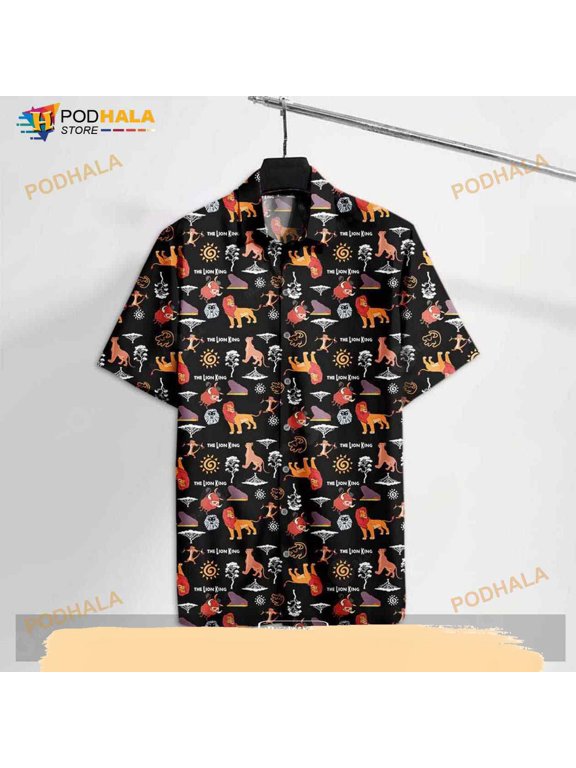 Lk Simba Pumbaa Timon Hakuna Matata Amazing Funny Hawaiian Shirt