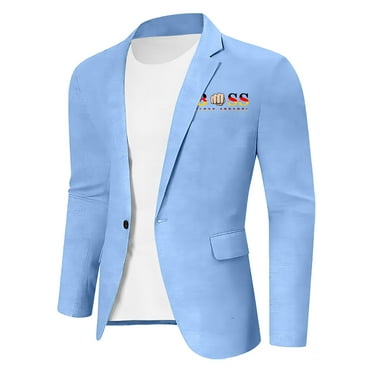 Lkhaha 2025 Boys Jackets Solid Suit Long Sleeve One Button Slim Blazer Wedding Party Formal Business Children's Outfits Size 11-12 Years