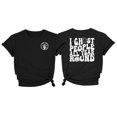 thumbnail image 1 of Lkhaha Womens T Shirts Fashion Casual Printed Short Sleeve Loose Crew Neck Lightweight Outfits Clothes 2026 Black 3XL, 1 of 3