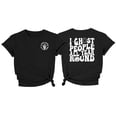 thumbnail image 1 of Lkhaha Womens T Shirts Fashion Casual Printed Short Sleeve Loose Crew Neck Lightweight Outfits Clothes 2026 Black M, 1 of 3