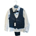 thumbnail image 1 of Lks Boys White Shirt, Black Pants, with Black Vest – - Ages 6-7, 1 of 1