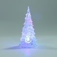 thumbnail image 1 of Lksixu 1 Piece Lighted Christmas Tree Figurine Color Changing LED Acrylic Holiday Tree Christmas Table Top Decoration for Centerpieces Window Desk Mantel Gift, 1 of 3