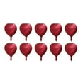 thumbnail image 1 of Lksixu 10pcs Heart Foil Balloons - 18inch Heart Shape Mylar Balloons For Romantic Love Valentine Is Day Wedding Birthay Party Decorations Valentines Day Decor, 1 of 7