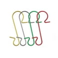 thumbnail image 1 of Lksixu 30 Pcs Christmas Ornament Hanging Hooks, Heavy Duty S-Shaped Metal Wire Hooks, Multi-Functional Reusable Xmas Tree Hangers Small Ornaments Hooks for Party Christmas Decorations Balls Socks, 1 of 7