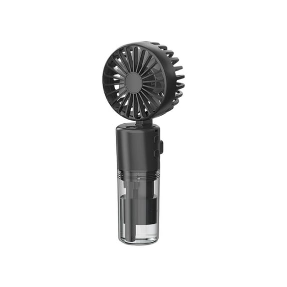 Lksixu 4-Speed Portable Handheld Misting Fan with Water Tank