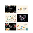 thumbnail image 1 of Lksixu 6 Pcs Thank You Cards With Envelopes, 4"x6" Floral Pattern Thank You Blank Notes Romantic Birthday Cards Appreciation Cards Gift Cards for Christmas Wedding Monther's Day All Occasions, 1 of 7