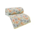 thumbnail image 1 of Lksixu Cooling Comforter, Reversible Floral Print Cotton Cooling Blankets, Soft and Breathable Air Conditioner Quilt Lightweight Summer Comforter Machine Washable for Hot Sleepers and Night Sweats, 1 of 7