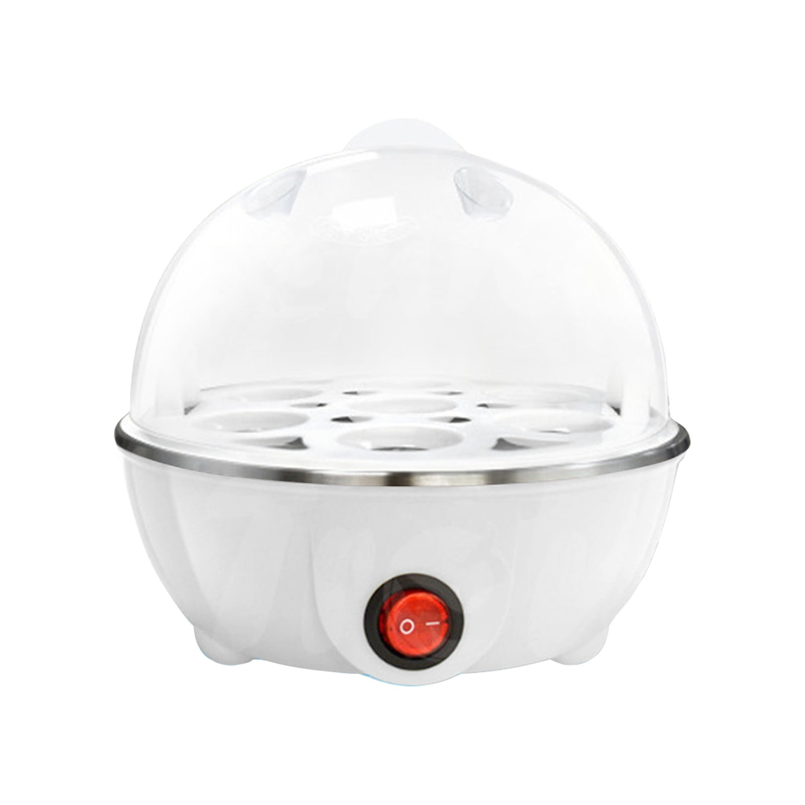 Lksixu Easy Egg Cooker Electric 7Egg Capacity, Soft, Medium, HardBoiled Egg Cooker, Measuring