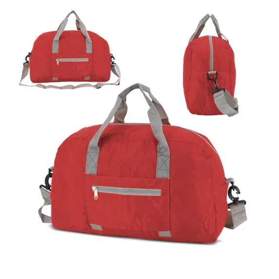 Lksixu Foldable Duffel Bag, Large Capacity Sports Gym Bag with Adjustable Shoulder Strap, Lightweight Water-Resistant Weekender Bag Portable Packable Overnight Bag for Travel, Fitness and Camping