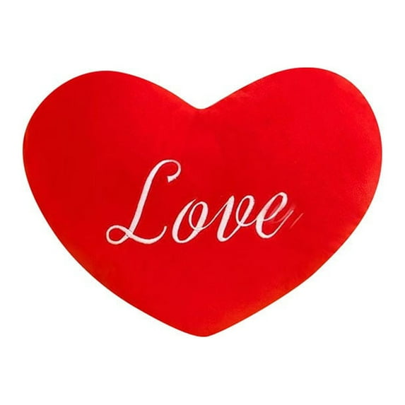 Lksixu Heart Pillow Fluffy Heart Shaped Throw Pillows Super Soft Heart Throw Pillow Outdoor Indoor Decorative Pillows Valentines Day Decor Valentines Day Gifts