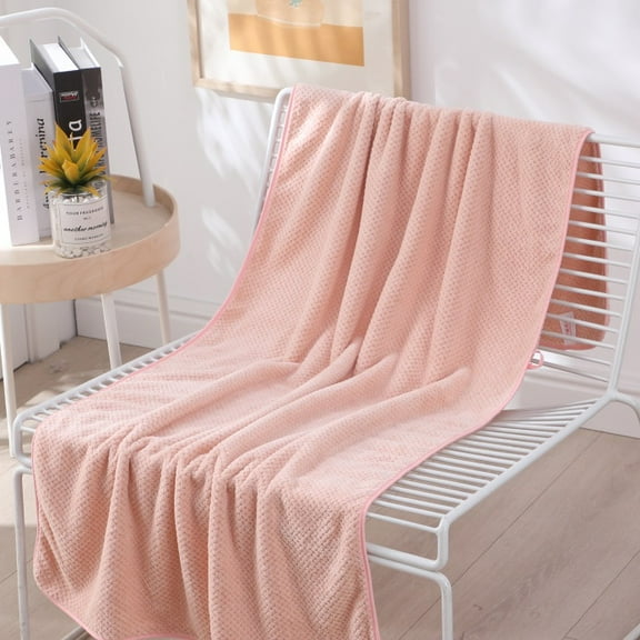 Lksixu Microfiber Hand Towels for Bathroom, 14"x30" Plaid Jacquard Ultra Soft Highly Absorbent Bath Towels, 400 GSM Lightweight Quick Drying Plush Face Towels for Bathroom Gym Shower Hotel and Spa