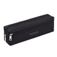 thumbnail image 1 of Lksixu Slim Pencil Case, Aesthetic Canvas Pencil Pouch with Zipper, 2 Compartments Large Capacity Pen Bag Portable Travel Cosmetic Bag Stationery Organizer for Office Supplies, 1 of 7